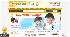 Desktop Screenshot of fumfie.com