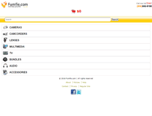 Tablet Screenshot of fumfie.com